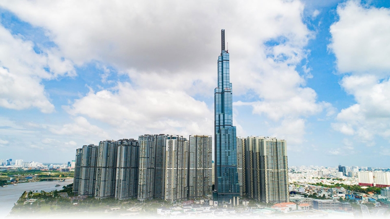 toàn cảnh căn hộ vinhome cao cấp